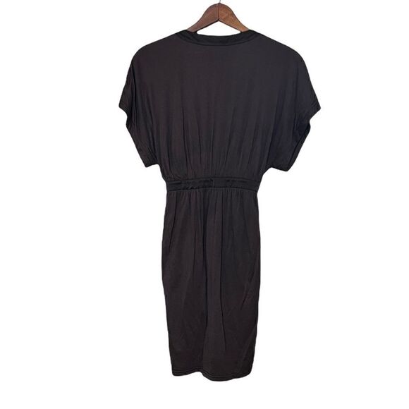 Anthropologie Saja V Neck Knee Length Dress - Picture 6 of 6